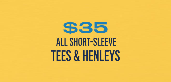 $35 Short-Sleeve Tees