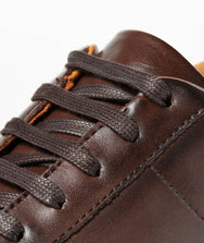 Leather Lace-Up Zoom