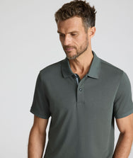 Wrinkle-Free Damaschino Polo Zoom