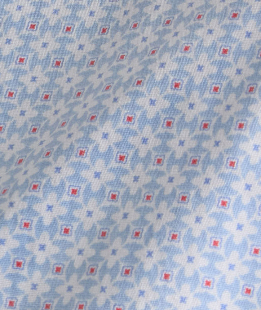 Stretch Cotton Short-Sleeve Dunbar Shirt