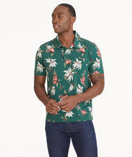 Printed Pique Polo - FINAL SALE