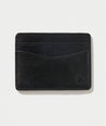 UNTUCKit leather card case in black.