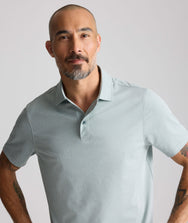 Textured Performance Polo Zoom