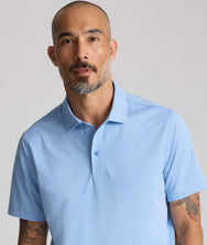 Textured Performance Polo Zoom