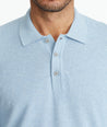Textured Long-Sleeve Polo - FINAL SALE