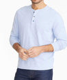 Model wearing a Henley Sweatshirt