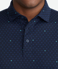 Wrinkle-Free Damaschino Horseshoe Polo - FINAL SALE Zoom