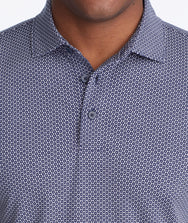 Wrinkle-Free Damaschino Medallion Polo - FINAL SALE Zoom