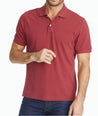 Model wearing a Dark Red The Classic Pique Polo