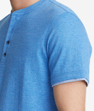 The Double-Faced Short-Sleeve Henley Zoom