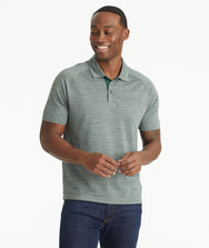 Heathered Performance Polo - FINAL SALE