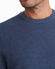 Textured Crewneck Sweater- FINAL SALE Zoom