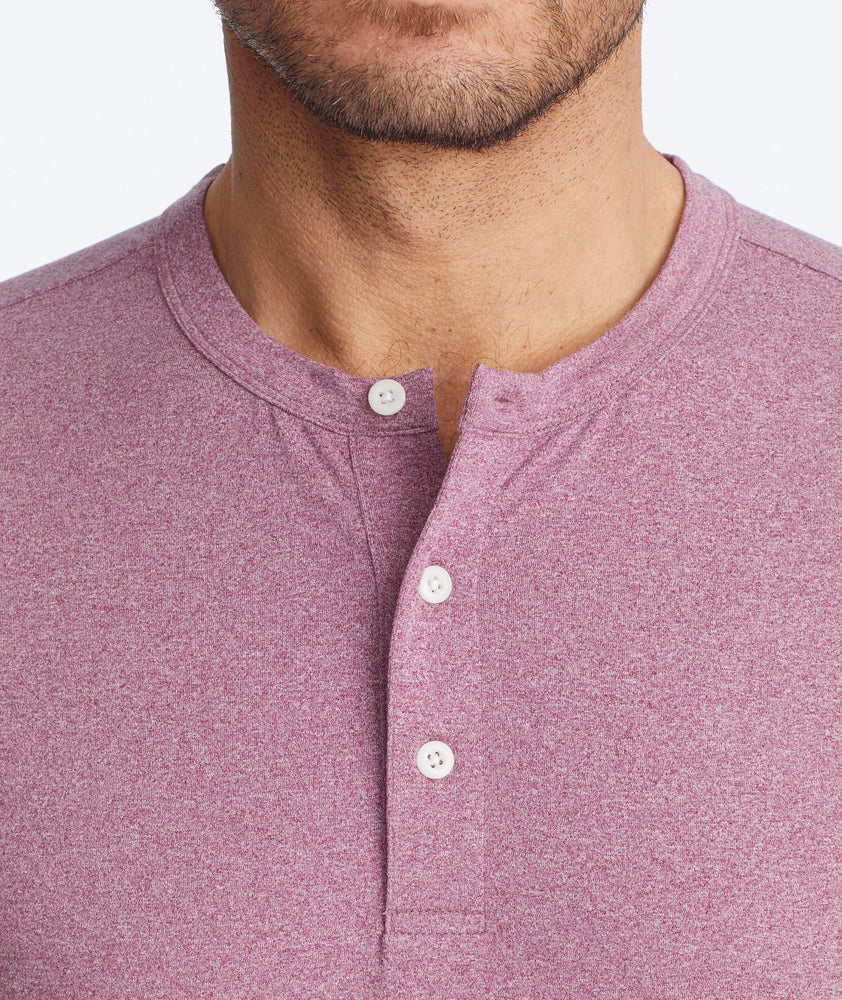 Short-Sleeve Performance Henley - FINAL SALE