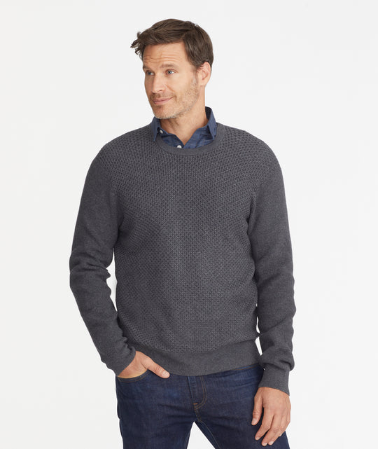 Diamond Knit Sweater- FINAL SALE