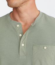 Waffle Long-Sleeve Henley - FINAL SALE Zoom