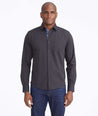 Model wearing a Black Classic Cotton Moreau Shirt