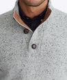Button-Neck Donegal Sweater - FINAL SALE