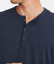 Slub Cotton Henley Zoom