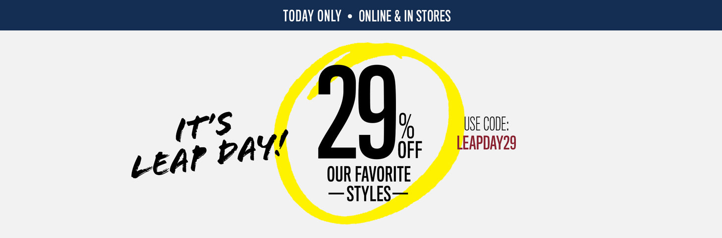 Leap Day Sale