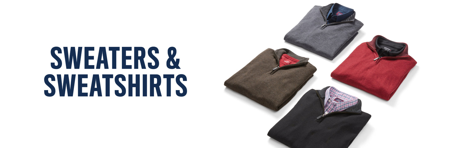 Men’s Sweaters & Sweatshirts