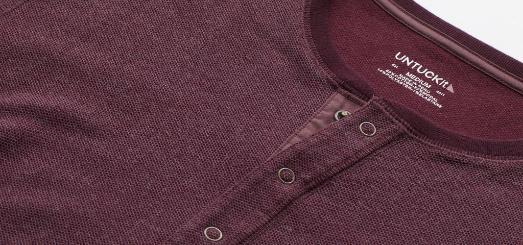 Long-Sleeve Henleys