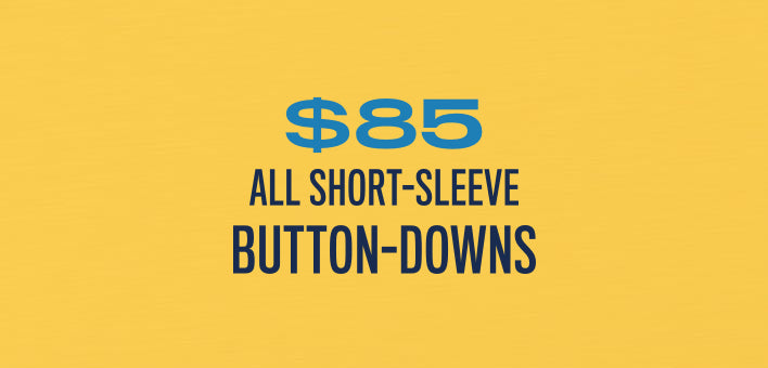 $85 Short-Sleeve Button-Downs