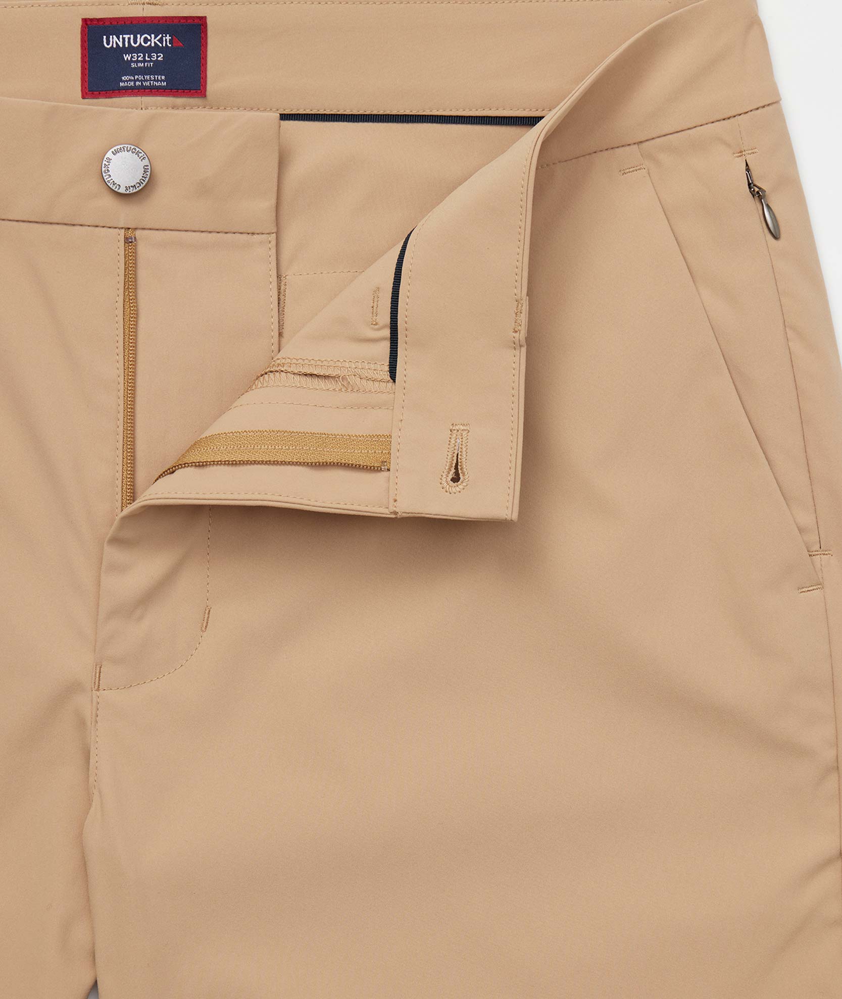 新品　1piu1uguale3TUCK PANTS HEATENERGY Traveler Tech Pants Khaki | UNTUCKit Canada