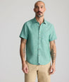 Model is wearing UNTUCKit Cameron Shirt in Amazon. 