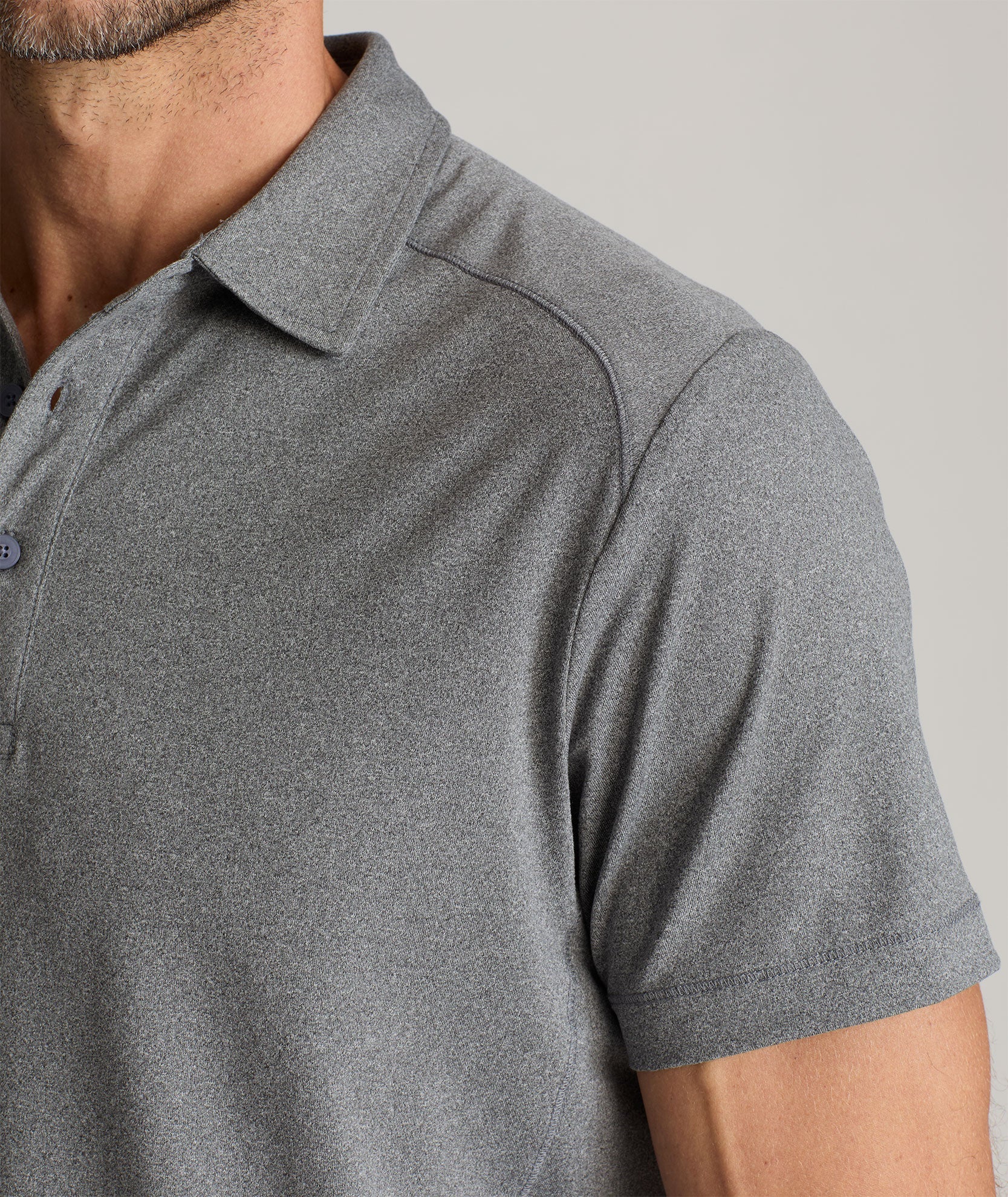 Performance Polo Gray | UNTUCKit Canada