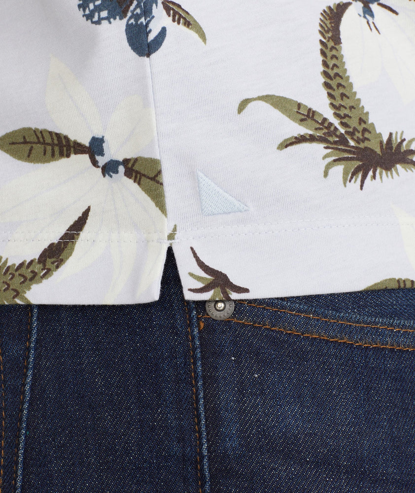 Printed Pique Polo - FINAL SALE