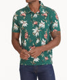 Printed Pique Polo - FINAL SALE