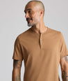 EcoSoft Short-Sleeve Henley
