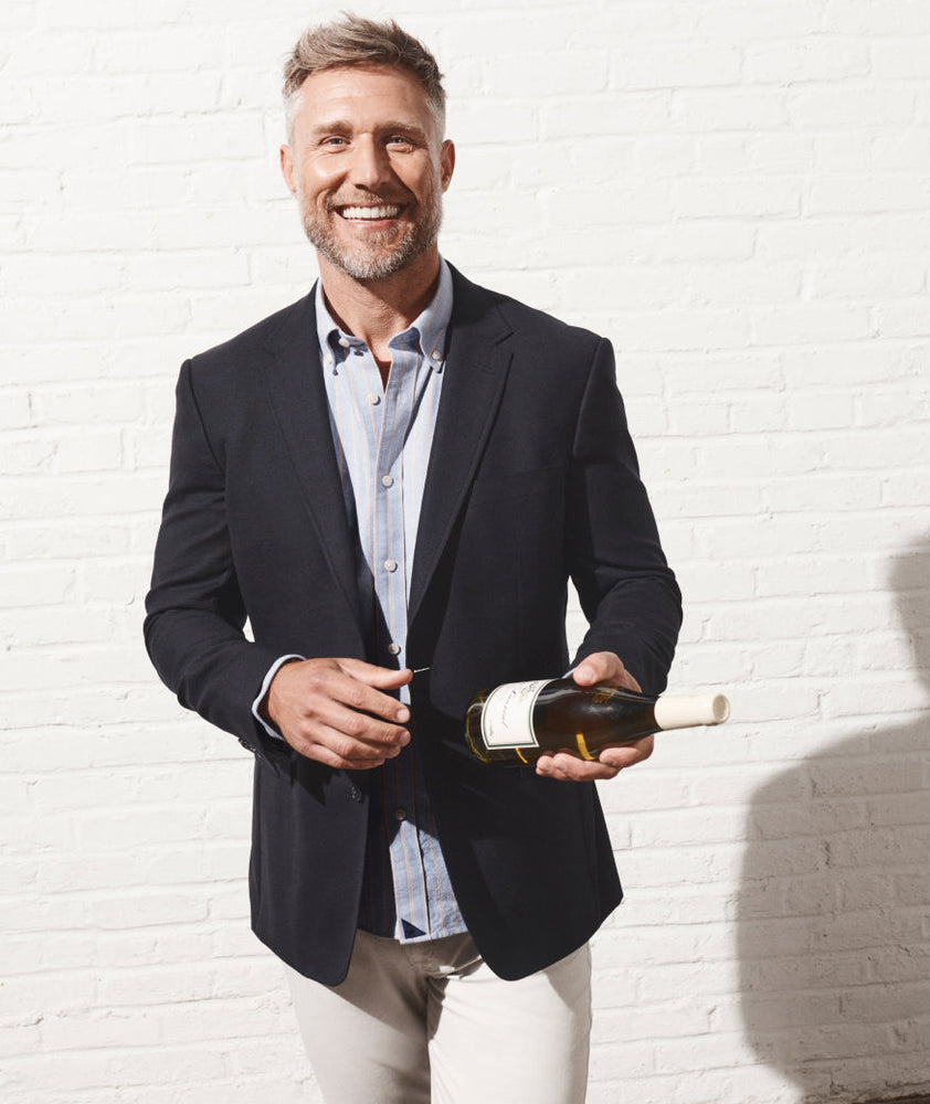 Wrinkle-Resistant Palazzo Sport Coat