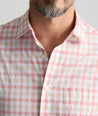 Model is wearing UNTUCKit CottonTek™ Kilpatrick Shirt.