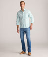 Model is wearing UNTUCKit CottonTek™ Kilpatrick Shirt.
