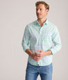 Model is wearing UNTUCKit CottonTek™ Kilpatrick Shirt.