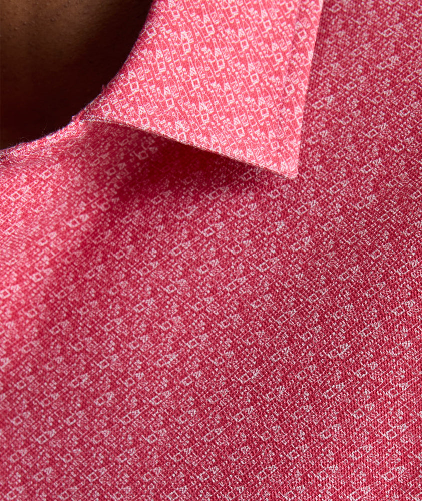 Printed CottonTek™ Polo