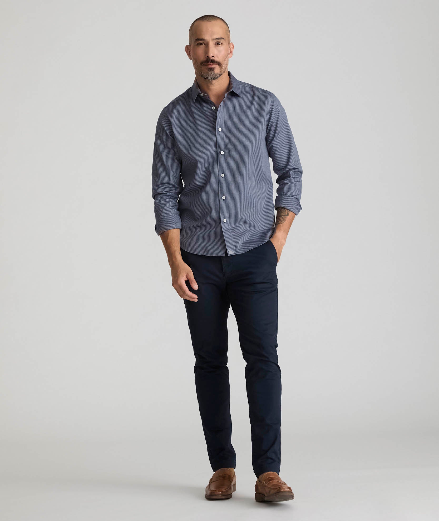パンツ CHINO TROUSER CLASSIC STANDARD CHINO TROUSER 【CLASSIC STANDARD】 - Time is on