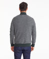 Birdseye Merino Wool Quarter-Zip Sweater