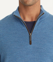 Merino Wool Quarter-Zip Sweater 4