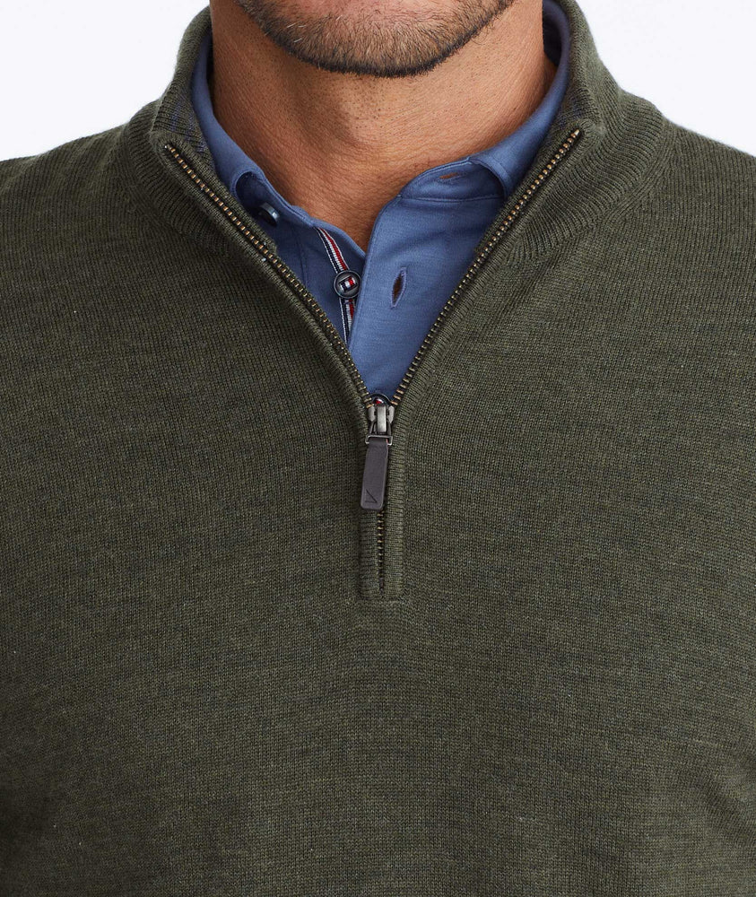 Merino Wool Quarter Zip - FINAL SALE