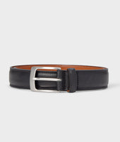 Double Stitch Leather Belt 1