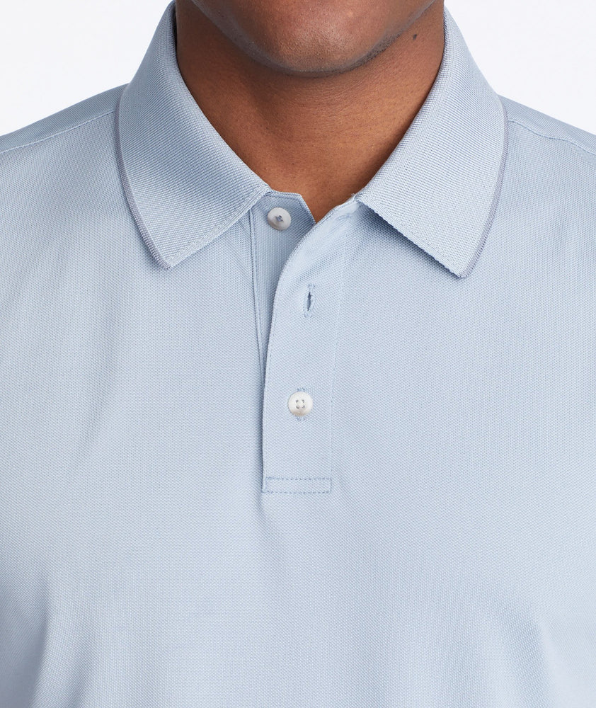 Tipped Traveler Polo with COOLMAX® - FINAL SALE