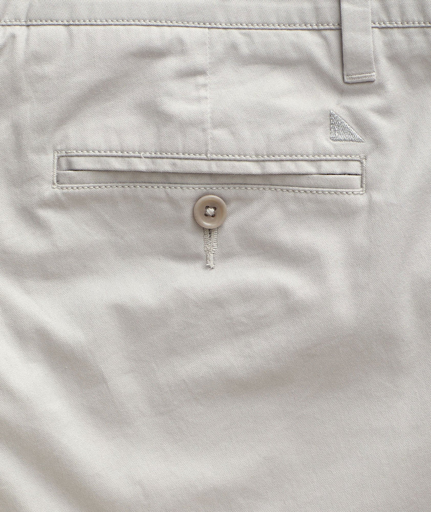 Model wearing a Grey Chino Pants
