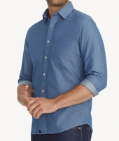 Wrinkle-Free Denim Cinzano Shirt 1