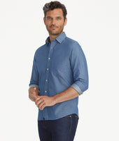 Wrinkle-Free Denim Cinzano Shirt 3