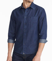 Wrinkle-Free Denim Cinzano Shirt 1