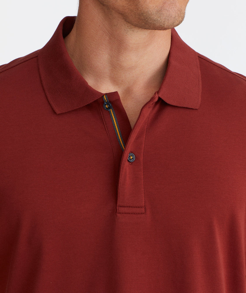 Wrinkle-Free Damaschino Polo