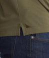 Wrinkle-Free Damaschino Long-Sleeve Polo