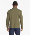 Wrinkle-Free Damaschino Long-Sleeve Polo